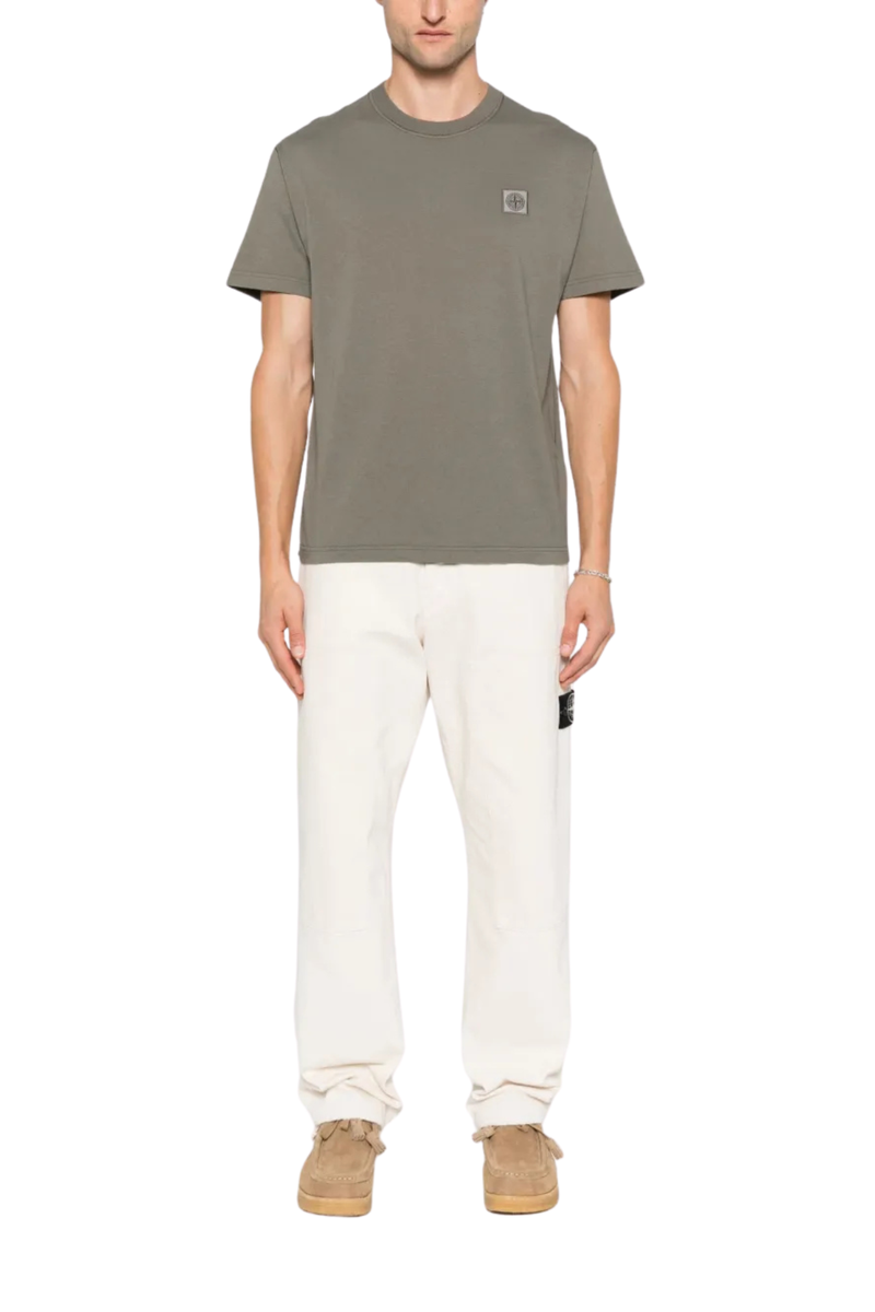 Short Sleeve T-Shirt in Cemento