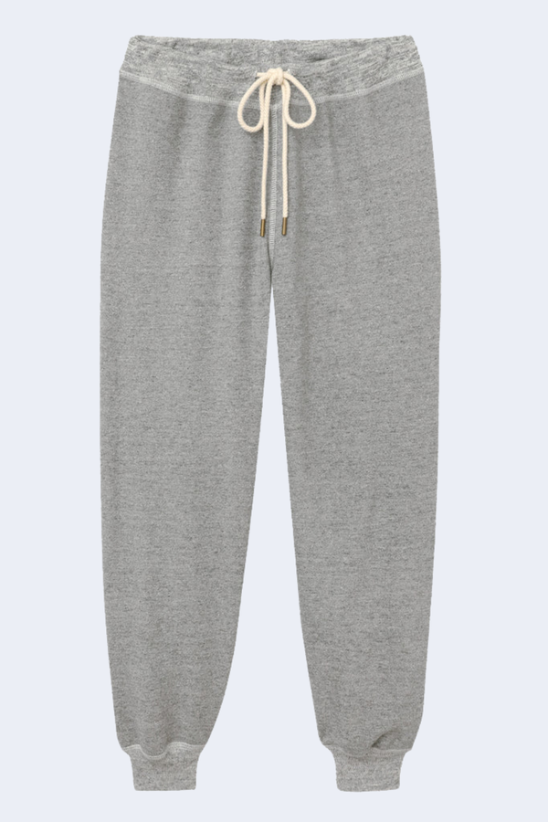 The Cropped Sweatpant in Varsity Grey