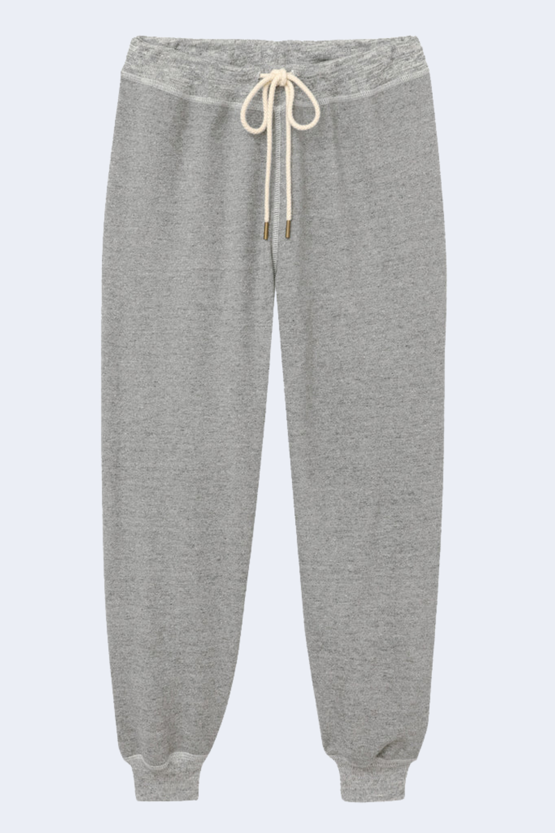 The Cropped Sweatpant in Varsity Grey