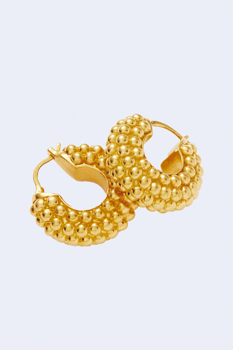 Baya Hoop Earrings in Gold
