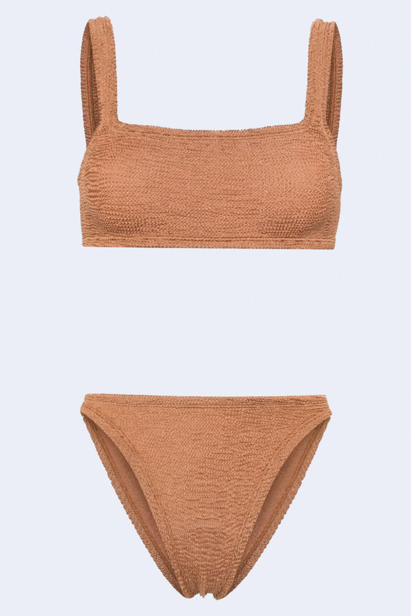 Xandra Bikini in Metallic Cocoa