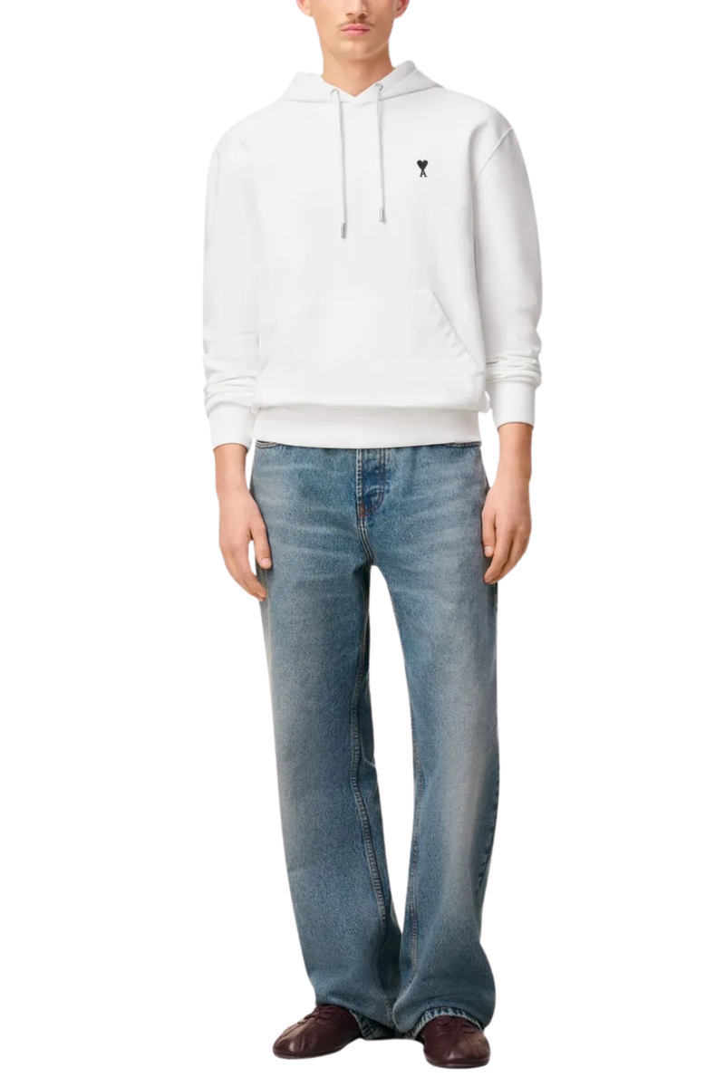 Adc Molleton Fleece Sweatshirt in Blanc