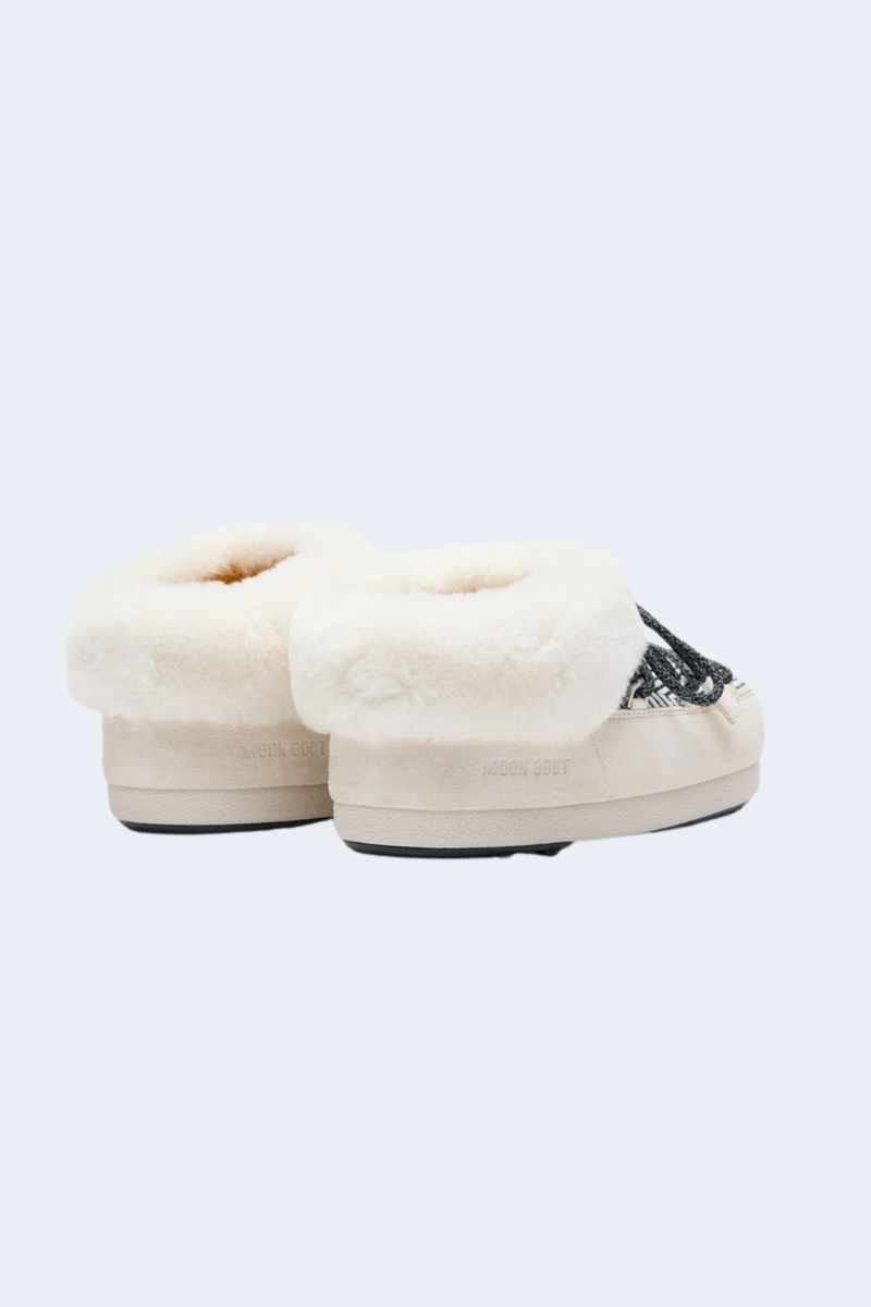 MB X Guest In Residence EVX Chalet Mule Fur in White Sand