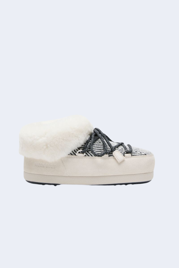 MB X Guest In Residence EVX Chalet Mule Fur in White Sand