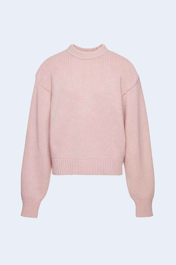 Aw23 Knitwear 09 Sweater in Pink