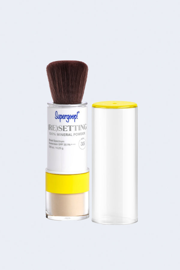 (Re)setting 100% Mineral Powder SPF 35 in Translucent