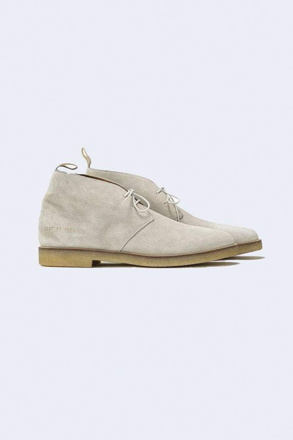 Men's Chukka Suede Shoe in White