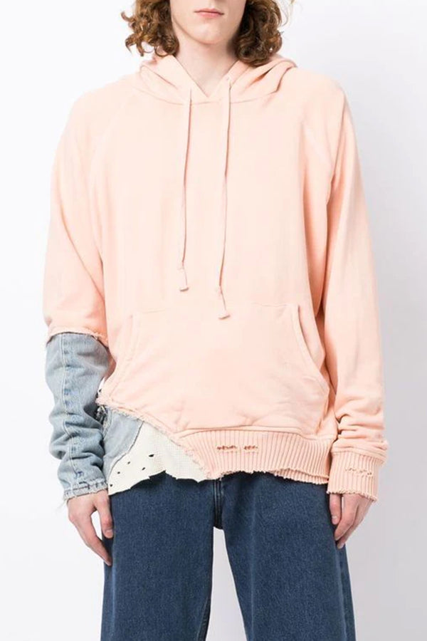 Coral Fragment Hoodie in Pink