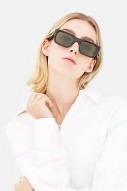 Augusto 3627 Green Sunglasses