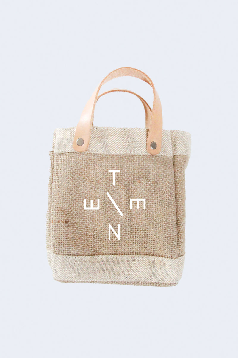 TENET Mini Market Bag in Natural