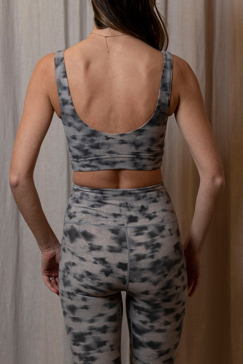 Let's Go Elsie Bra in Concrete Leaf