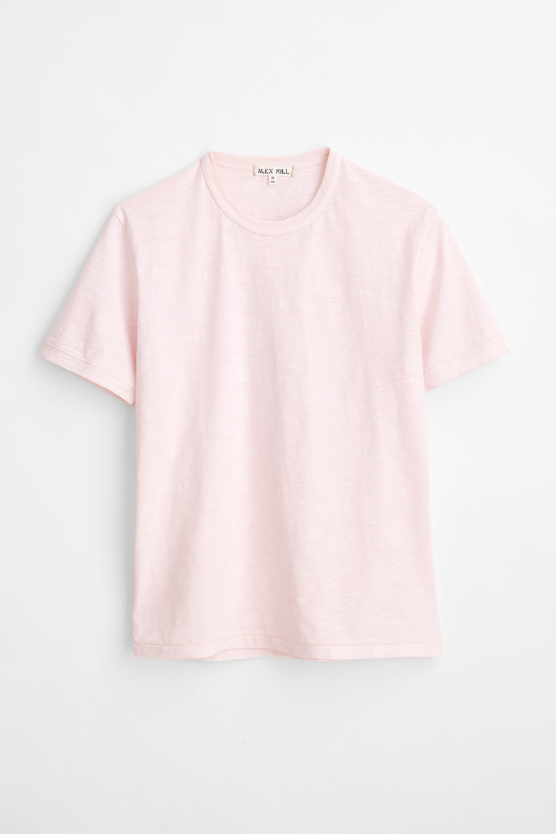 Men's Standard Slub Cotton Tee in Rose Water