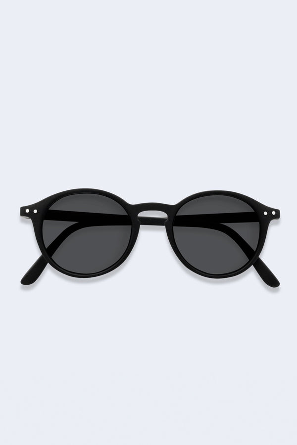 Junior Sunglasses #D Black Soft Grey Lenses