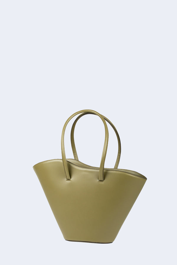 Tall Tulip Tote in Moss