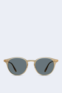 Clune Sunglasses in Blonde Semi Black Blue Smoke