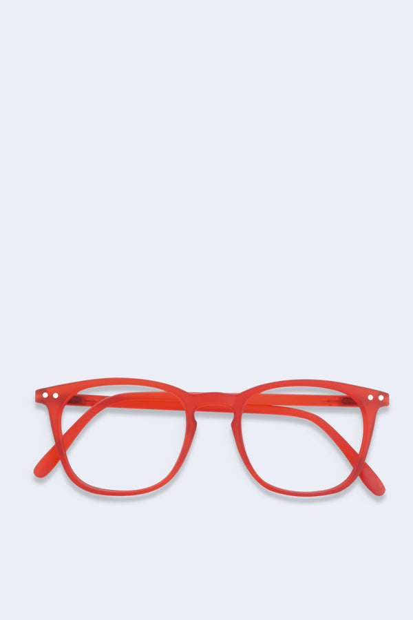 Reading Glasses #E Red Crystal Soft