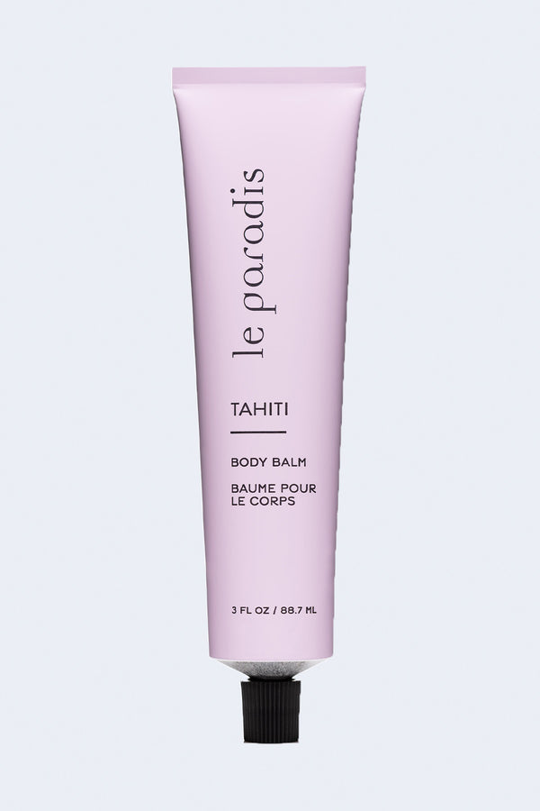 Pink screw cap of Tahiti Moisturizing Balm