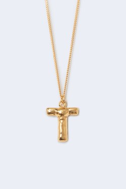 Classicworks Recycled Silver Letter Pendant in T