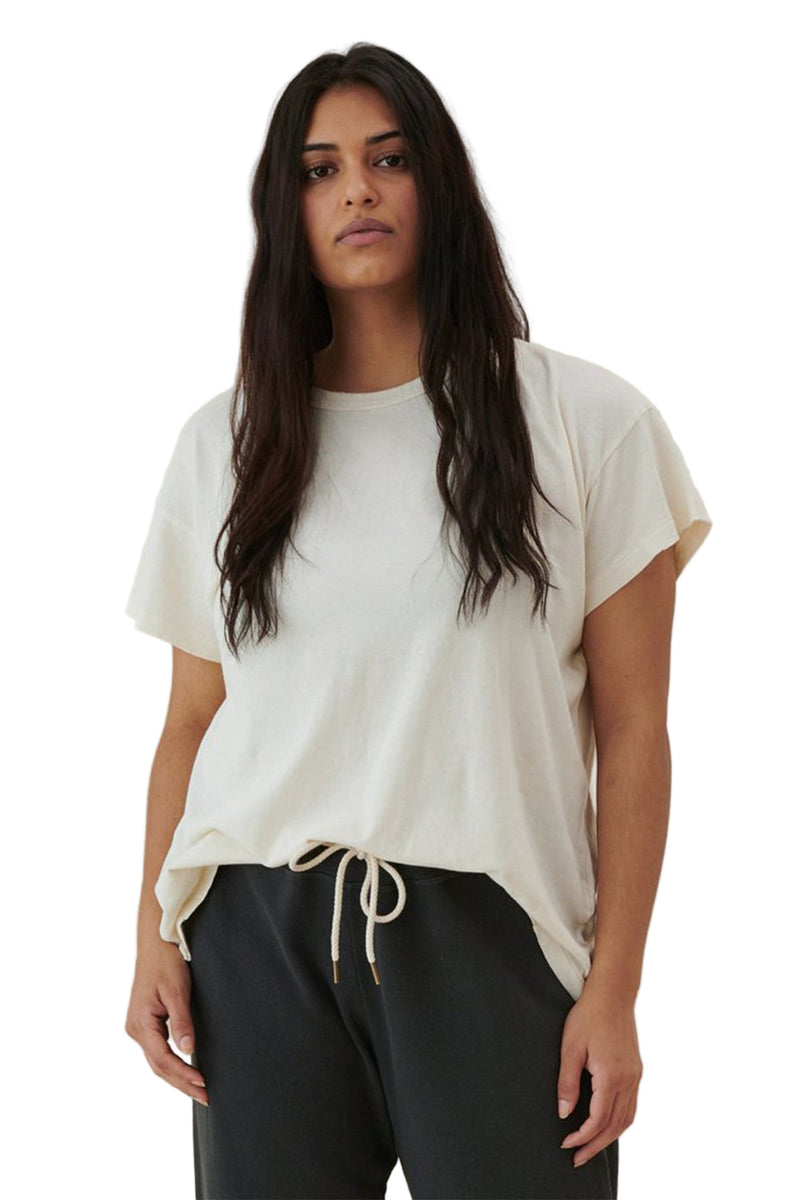 The Boxy Crew in Washed White