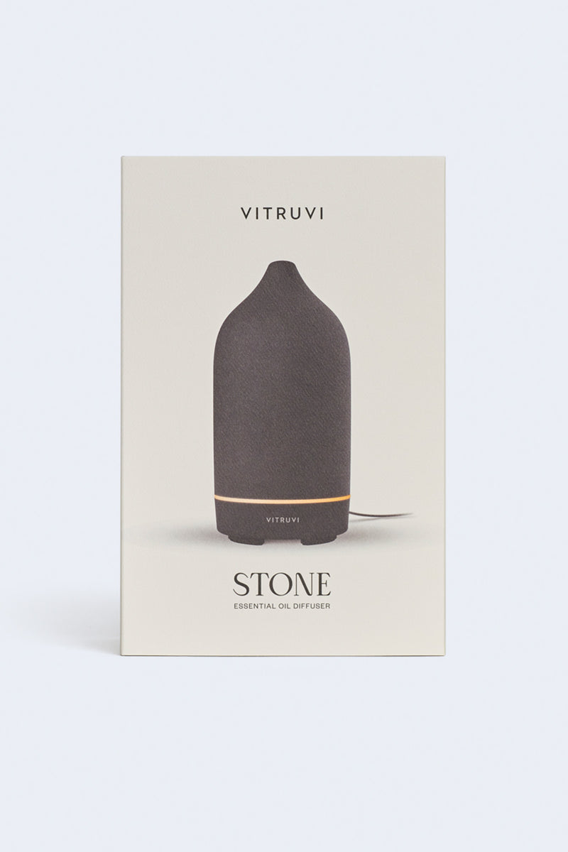 Stone Diffuser in Charcoal