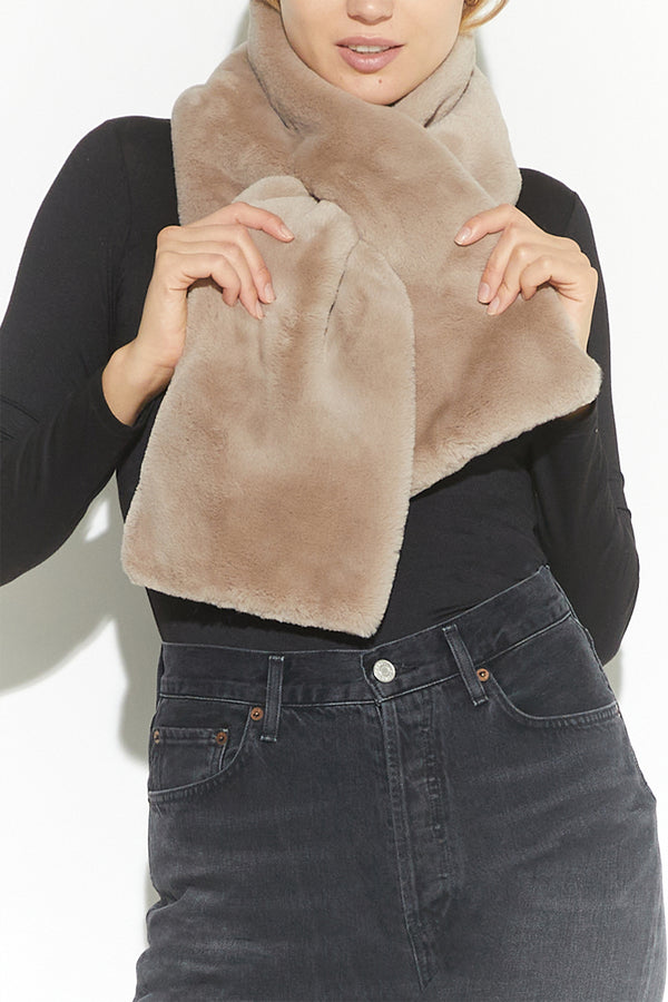 Bambi Scarf in Taupe