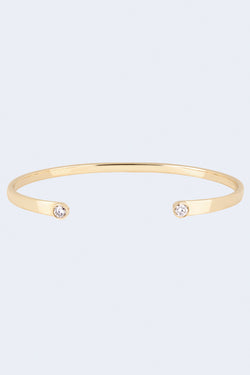 Perfect Cuff Diamond Bracelet in Yellow Gold
