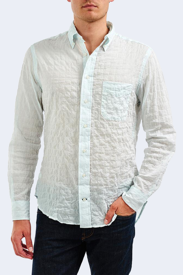 Gitman x TENET Vintage Button Down Shirt in Mint