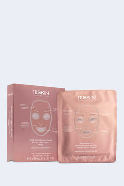 Rose Gold Brightening Facial Treatment Mask (1 Mask)