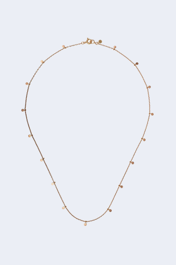 Even Dots 18K Rose Gold Necklace